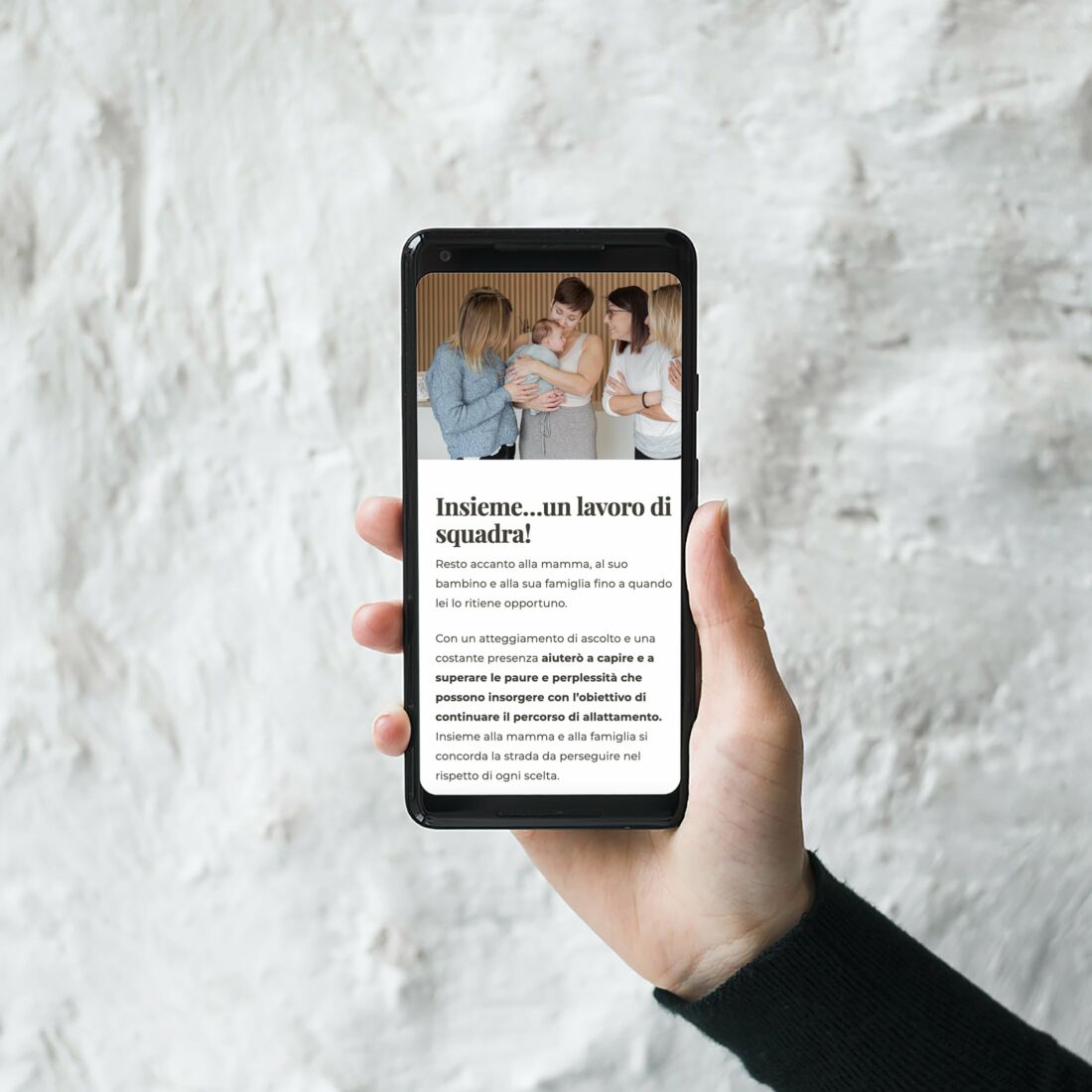 Ascoltare per nutrire-phone