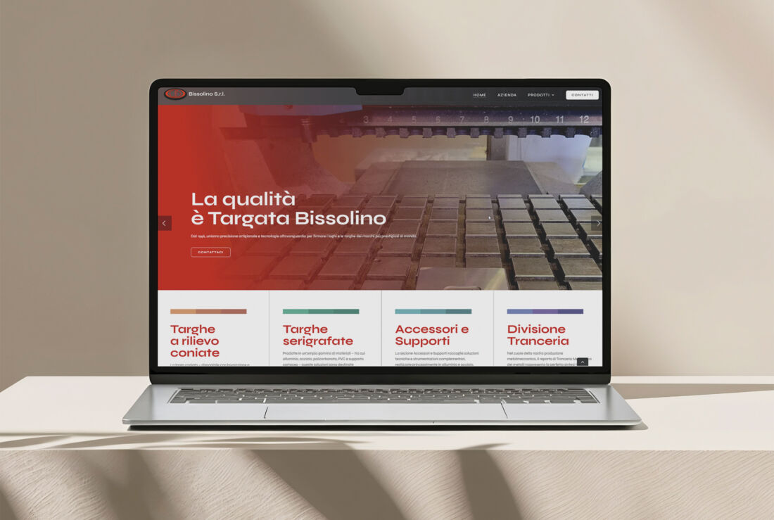 Bissolino - Sito Web